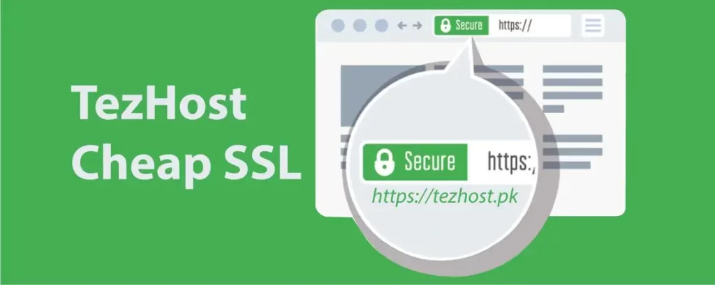 TezHost SSL Certificate in pakistan